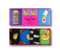 Happy Socks - Yummy Yummy Socks Gift Set 4-Pack - Unisex Geschenksocken - Meh..., Gr. 36-40 EU