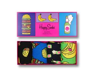 Happy Socks - Yummy Yummy Socks Gift Set 4-Pack - Unisex Geschenksocken - Meh..., Gr. 36-40 EU