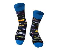 Happy Words Witzige Socken Herren und Damen - Weihnachtssocken Größe 35-40/41-46 - Lustige Socks Weihnachten mit Motiv - Baumwollsocken Bunt für Geschenke - Verschiedene Muster