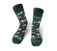 Happy Words Witzige Socken Herren und Damen - Weihnachtssocken Größe 35-40/41-46 - Lustige Socks Weihnachten mit Motiv - Baumwollsocken Bunt für Geschenke - Verschiedene Muster
