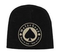 HappyFans Motörhead - Beanie Born to Lose (in Einheitsgröße), Schwarz, Einheitsgröße