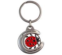 happyROSS Schlüsselanhänger mit Einkaufwagenchip Viel Glück