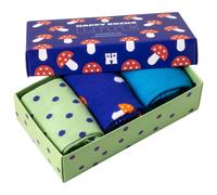 HappySocks Socken Weihnachten 3er Pack mehrfarbig Baumwolle