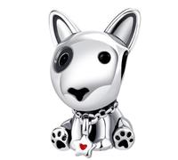 HappyStar 925 Sterling Silber Mom Love You Always Beads Anhänger für Pandora Armbänder für Damen, Dangle Anhänger, Bead Charms für Damen, I LOVE MOM Geschenke zum Muttertag