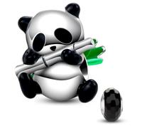 HappyStar 925 Sterling Silber Mom Love You Always Beads Dangle Anhänger für Pandora Charms Armbänder für Damen, I LOVE MOM Geschenke zum Muttertag