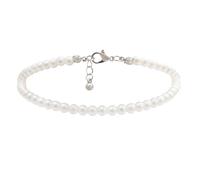 Happyyami Fußkettchen Mit Kunstperlen All-Match Knöcheldekoration Elegante Handgefertigte Damen Fußkette Für Strand Boho Stil Schmuck