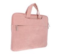 Happyyami Laptophülle für Laptop PU mit Zusätzlichem für Zubehör Schützende Aktentasche für Schule und Reisen Wasserabweisend Langlebig