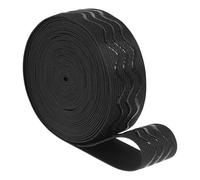 Happyyami Rutschfester Stoff elastisches Band 3cm x 5m Rolle Nylon Spandex für organisierende Bänder und DIY Nähprojekte