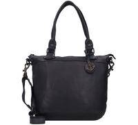 Harbour 2nd Anchor Love Bianca Schultertasche Leder 34 cm schwarz