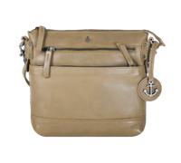 Harbour 2nd Soft Weaving Umhängetasche Leder 25 cm oliv