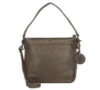 Harbour 2nd Anchor Love Luisa Schultertasche Leder 25 cm grau