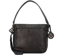 Harbour 2nd Anchor Love Luisa Schultertasche Leder 25 cm schwarz