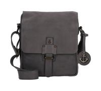 Harbour 2nd Anchor Love Umhängetasche Leder 21 cm grau