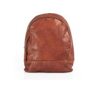 Cityrucksack HARBOUR 2ND "Meghan", Gr. B/H/T: 27cm x 30cm x 13cm, braun (charming cognac), Leder, Rucksäcke, aus Leder mit typischen Marken-Anker-Label und Schmuckanhänger (36066755-0) charming cognac