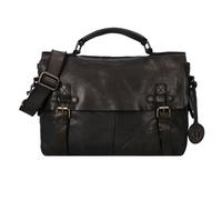 Harbour 2nd Ashton Messenger Leder 25 cm Laptopfach braun