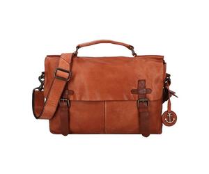 Harbour 2nd Ashton Messenger Leder 25 cm Laptopfach braun