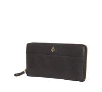 Harbour 2nd Atlantica Geldbörse - Schwarz, Ash, 1 - Damen, Erwachsene Frauen, Leder, Wallet, Reißverschluss, Geräumig