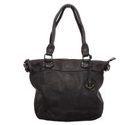 Harbour 2nd | Bianca | Shopper - schwarz | ash, Farbe:schwarz, Größe:1