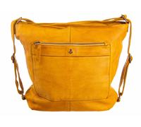 Harbour 2nd Cayenne Umhängetasche und Rucksack in einem darkbrownGelb / onesize