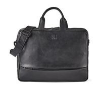 Harbour 2nd City Lights Aktentasche Leder 40 cm Laptopfach schwarz