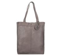 Harbour 2nd Soft Weaving Shopper Tasche Leder 29 cm dusty taupe (TAS036999) grau