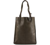 Harbour 2nd Elbe 1 Shopper Tasche Leder 29 cm grün