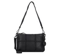 Harbour 2nd Fashion Lights Schultertasche Leder 30 cm schwarz