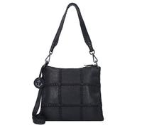 Harbour 2nd Fashion Lights Schultertasche Leder 33 cm schwarz