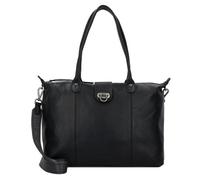 Harbour 2nd Just Pure Malin Shopper Tasche Leder 40 cm schwarz