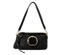Harbour 2nd Just Pure Schultertasche Leder 28 cm schwarz