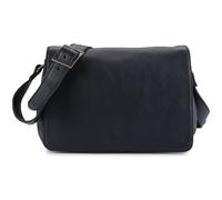 Harbour 2nd Just Pure Umhängetasche Leder 27 cm blau