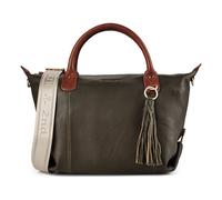 Harbour 2nd Lucia Schultertasche Leder 35 cm oliv