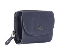 Harbour 2nd Maeve Geldbörse RFID Schutz Leder 9 cm blau