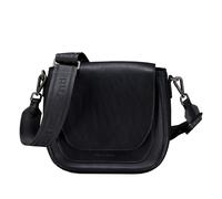 Harbour 2nd Just Pure Umhängetasche Leder 27 cm blau