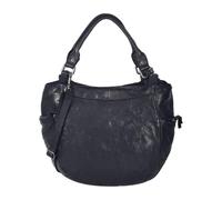 Harbour 2nd Selina Schultertasche Leder 36 cm blau