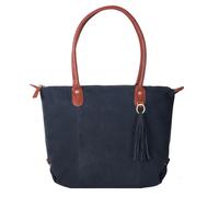 Harbour 2nd Shopper SOFIA L Velourleder ocean