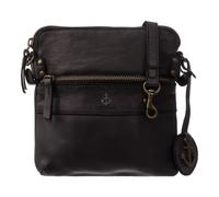 Harbour 2nd Anchor Love Taliza Umhängetasche Leder 19 cm dark ash (B3-5775-2-darkash) schwarz