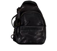 Harbour 2nd Urban Poets Umhängetasche Leder 26 cm schwarz