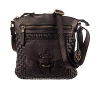 Harbour 2nd Urban Poets Aurora-Up Umhängetasche Leder 28 cm schwarz