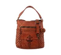 Harbour 2nd Urban Poets Iris-Up Schultertasche Leder 33 cm braun