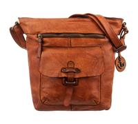 Harbour 2nd Urban Poets Skyler Schultertasche Leder 37 cm braun
