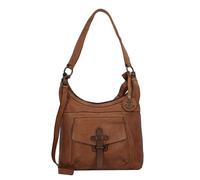 HARBOUR 2nd Umhängetasche Cameron UP.13121 Hobobag-Style Leder 24 cm Cognac