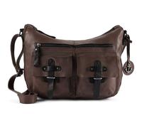 Harbour 2nd Urban Poets Emerson Umhängetasche Leder 36 cm braun