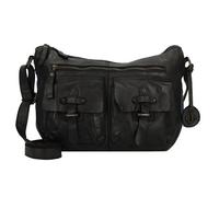 Harbour 2nd Urban Poets Emerson Umhängetasche Leder 36 cm schwarz