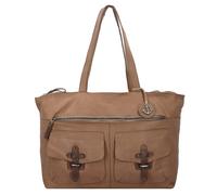 Harbour 2nd Urban Poets Shopper Tasche Leder 44.5 cm braun