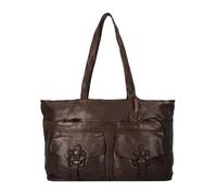 Harbour 2nd Urban Poets Jordan Shopper Tasche Leder 49 cm braun