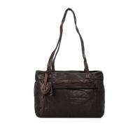 Harbour 2nd Zea Schultertasche Leder 33 cm braun