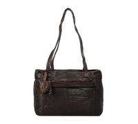 Harbour 2nd Zea Schultertasche Leder 33 cm braun