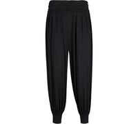 Haremshose BONPRIX, Damen, Gr. 36/38 (S), N-Gr, schwarz, Obermaterial: 95% Viskose, 5% Elasthan, loose fit, Hosen Haremshose, aus Viskose-Mix, mit Elasthan, lockere Passform, 3/4-Länge (73263851-36)