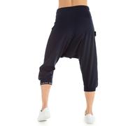 WINSHAPE Damen 3/4-haremshose Wbe7 Unisex Dance Fitness Freizeit Sport Trainingshose, Night Blue, WBE7-NIGHT-BLUE-XL EU